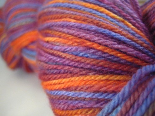Yarn, sock yarn, hand dyed, knitting