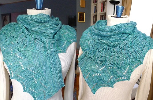 knitting pattern, shawl, knitting, yarn